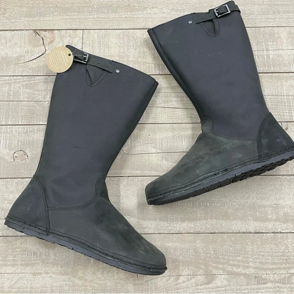 HOST PICK ‼️NIB OTZ RAINGINEERED LEATHER BOOTS - Picture 1 of 6